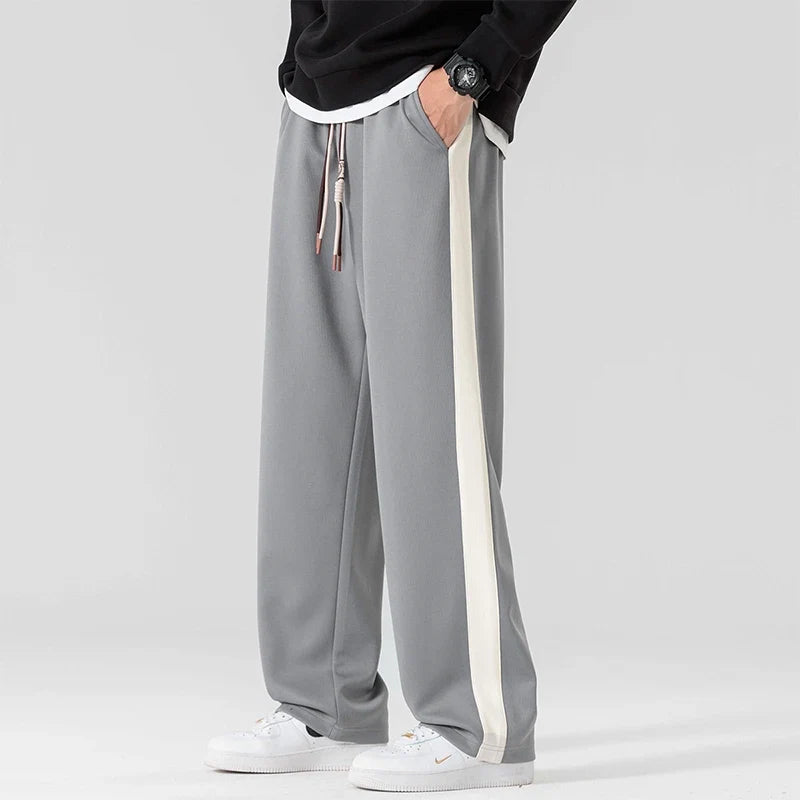 Wide-Leg Sweatpants Side Stripe ¨C Men's Relaxed Fit Joggers | Arden