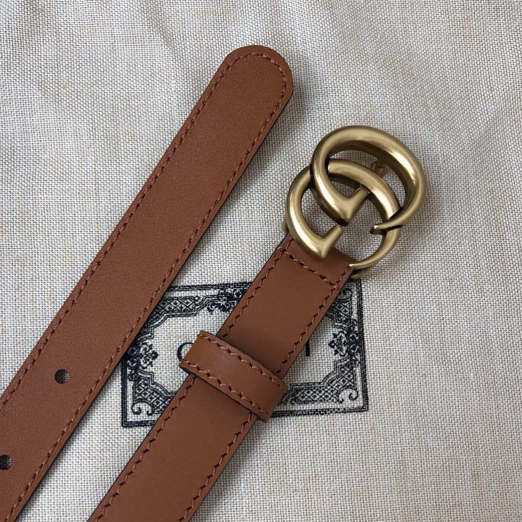 G u c c i brown belt