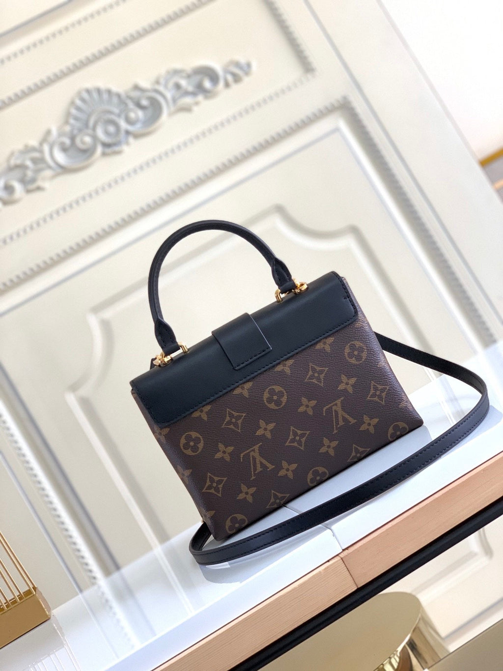 handbag lock black