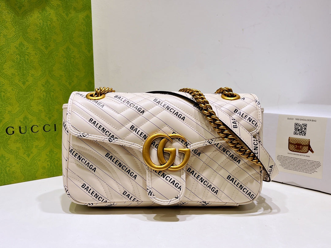 G u c c i marmont 26*15.5*6cm