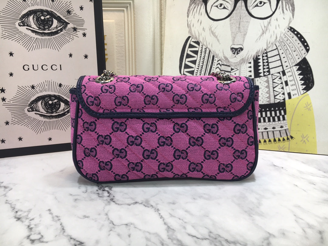 G u c c i pink 22x14x6