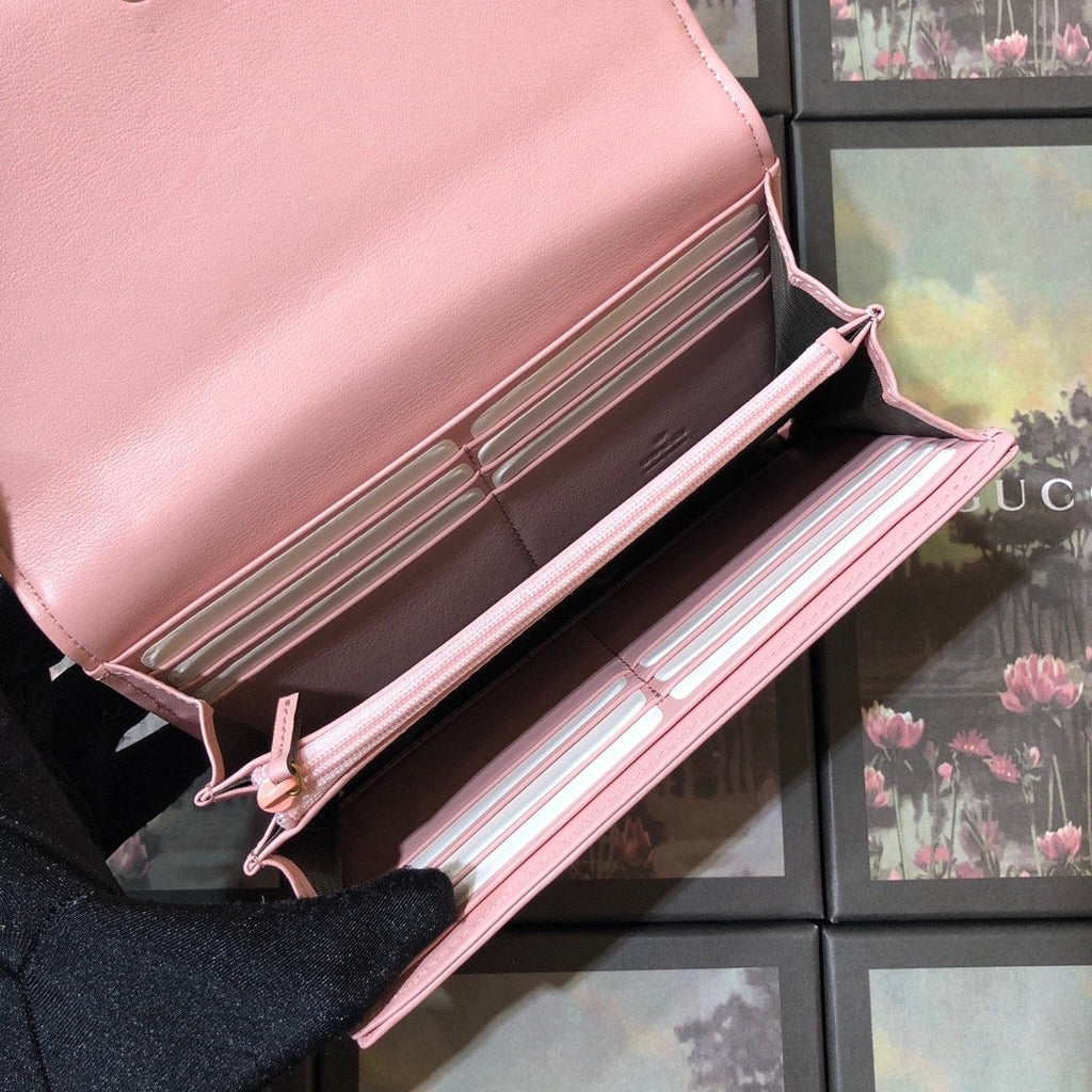 GG wallet pink