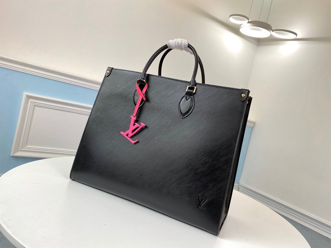 handbag black tote