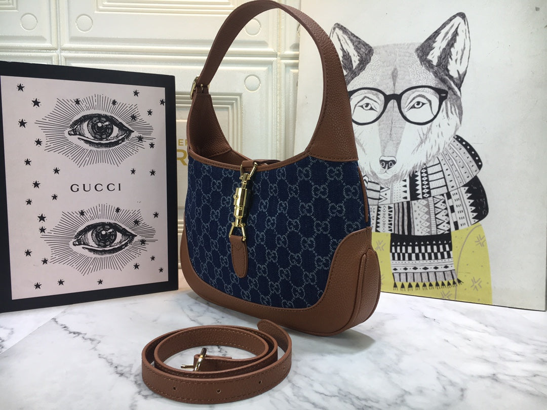 Gucci denim 28*19*4.5cm
