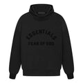 Fear of God Essentials Black Collection Hoodie Jet Black